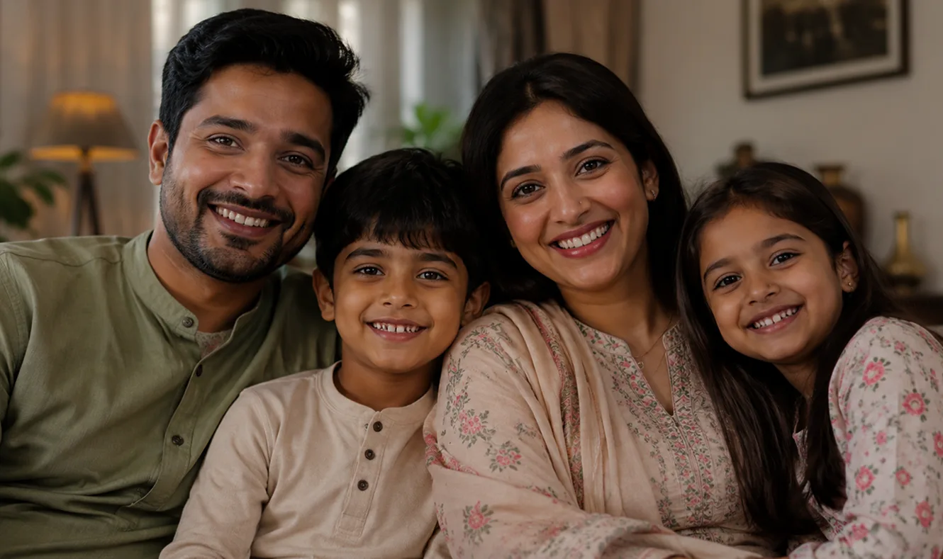 Happy family